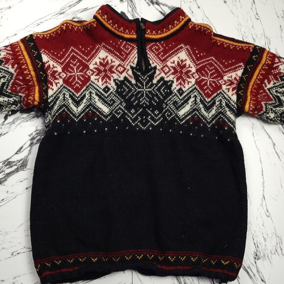 Dale of Norway Thick Wool Ski Sweater (M) - Picture 4 of 8